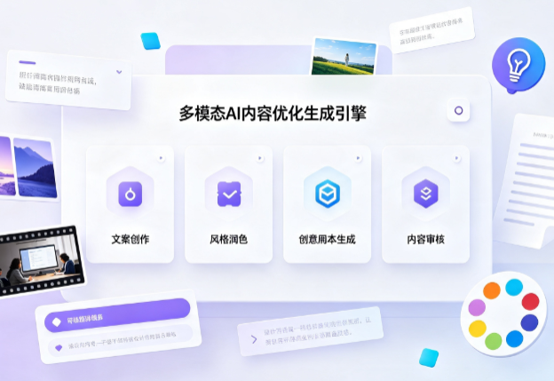 西工区AI智能内容优化创新 多模态生成技术丰富数字内容创作生态