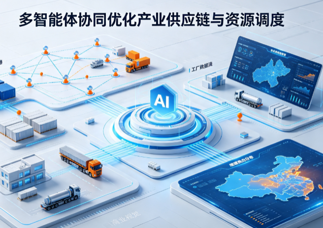 西工区AI 智能体 Geo 优化重塑产业链空间调度体系，打通仓储运输全链路